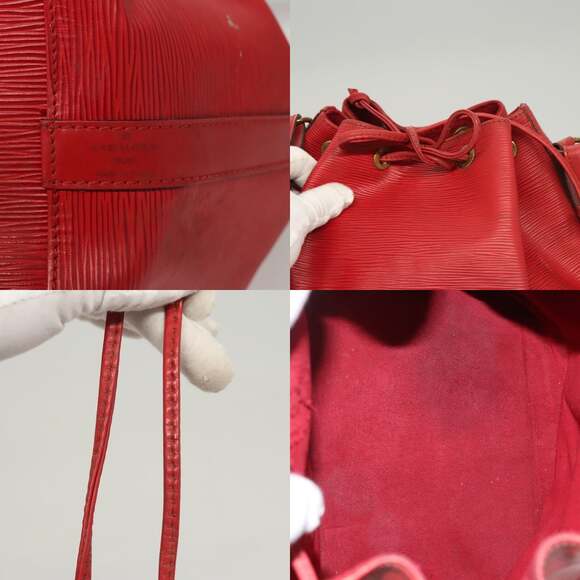 LOUIS VUITTON Epi Petit Noe Shoulder Bag Red M44107 - Picture 11 of 13